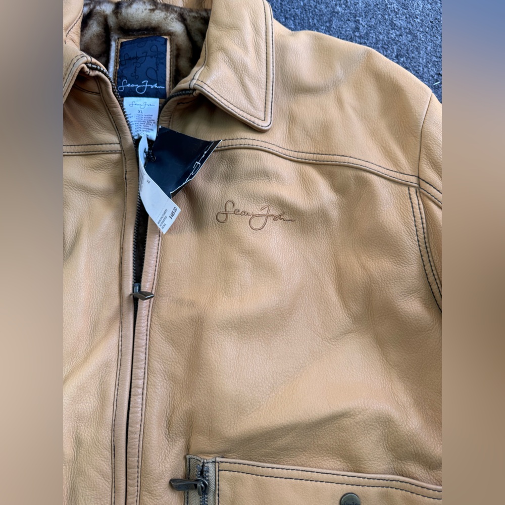 Sean John Tan Bomber Jacket - Picture 5 of 13